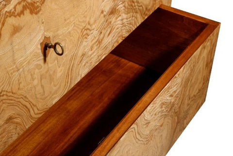 Space Saving Scandinavian Accent Chest with Pull Handles