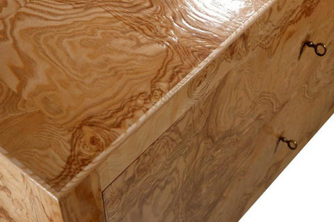 Space Saving Scandinavian Accent Chest with Pull Handles