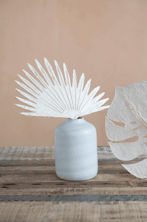 Decorating Essentials Minimalist Reactive Glaze Table Vase