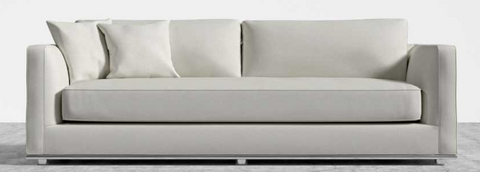 Milo Modern Felt Sofa Bed with Doweled Joints