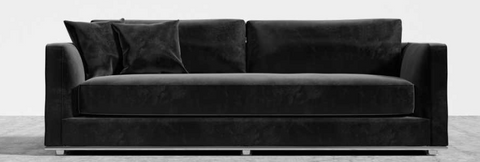 Milo Modern Velvet Upholstered Sofa Bed