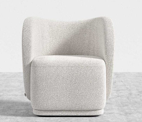 Diane Timeless Minimalist Modern Barrel Lounge Chair