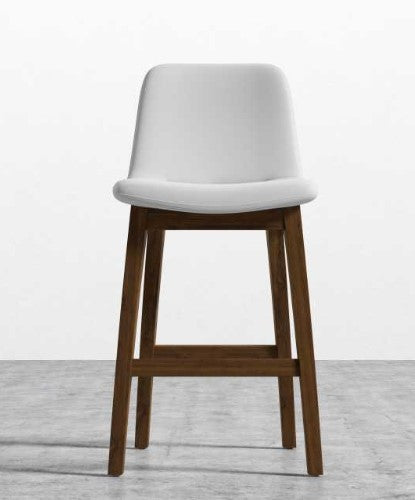 Aubrey Parsons Counter Stool with High Back in Contemporary Style