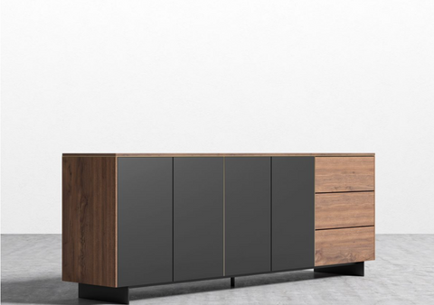 Augustus Contemporary Two-tone Sideboard Cabinet