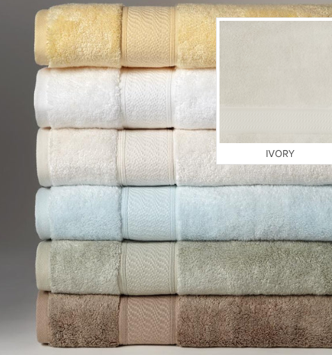 Plush Zero Twist Dobby Border Washcloth