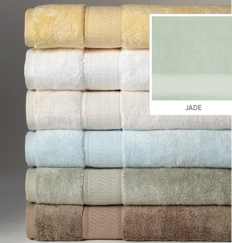 Plush Zero Twist Dobby Border Washcloth