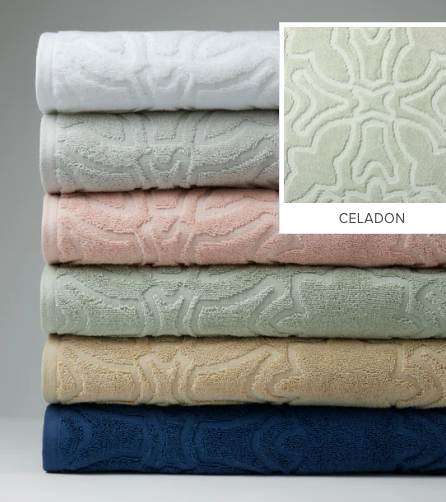 Abstract Jacquard Sculpted Washcloth