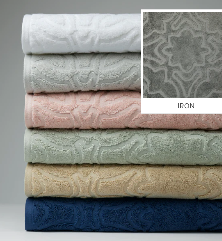 Abstract Jacquard Sculpted Washcloth