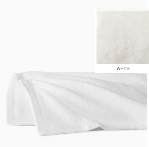 St. Moritz Minimalist Brushed Blanket