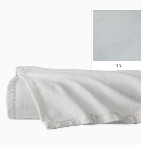 St. Moritz Minimalist Brushed Blanket