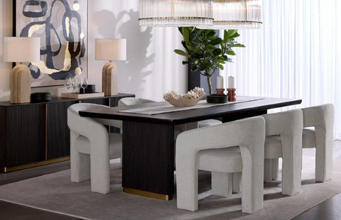 Timeless Minimalist Contemporary Barrel Dining Armchair