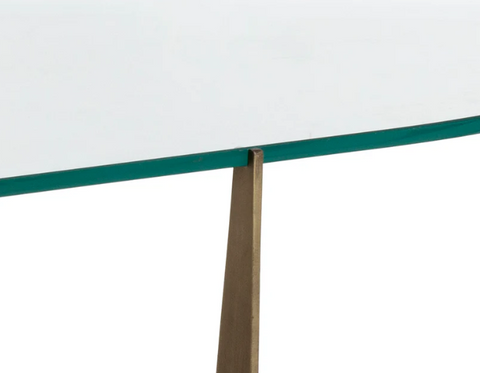 Sunpan Juliane Contemporary Oval Coffee Table