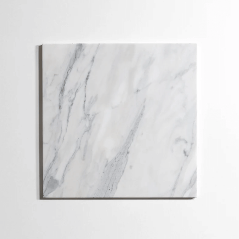 Calacatta 12"x12" Polished Marble Tile