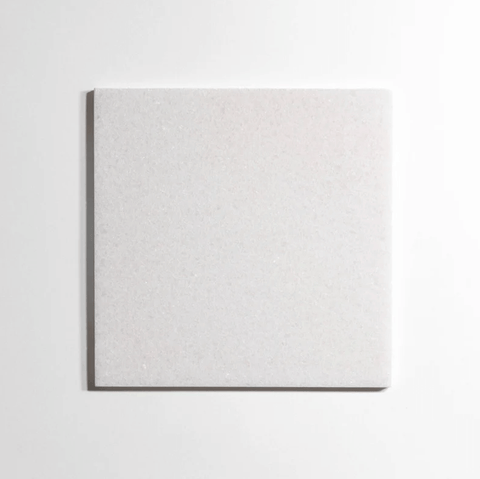Crystal White 12"x12" Polished Marble Tile