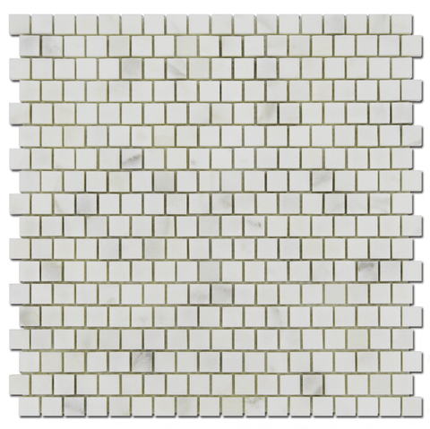 Offset Calacatta Oliva 5/8"x5/8"