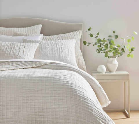 Modern Geometric Stitched Reversible Shams