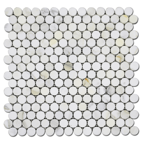 Penny Round Mosaic Tile Collection