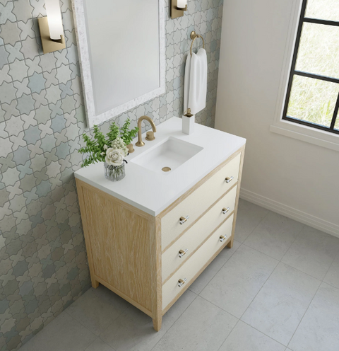 James Martin Furniture Celeste Contemporary Freestanding Bathroom Vanity
