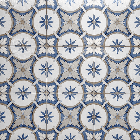 Dolcevita 10"x10" Deco Ceramic Tile Collection