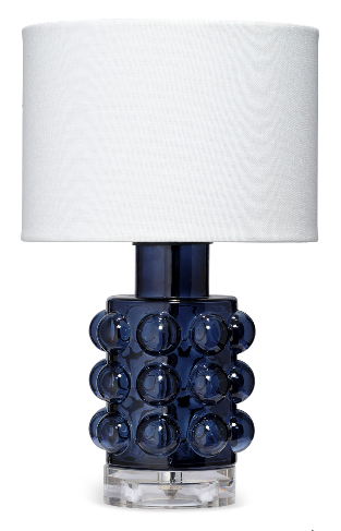 Accent Bubble Modern Drum Table Lamp