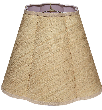 Accent Bohemian Scallop Trim Lamp Shade Lighting Accessories