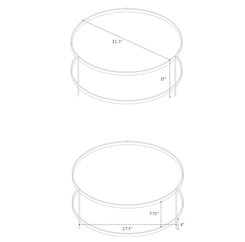 EQ3 Sage Timeless Minimalist Coffee Table