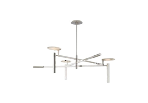 MELANGE LARGE FLOATING DISC CHANDELIER