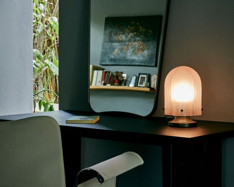 Seine Modern Mushroom Accent Table Lamp Dimmable