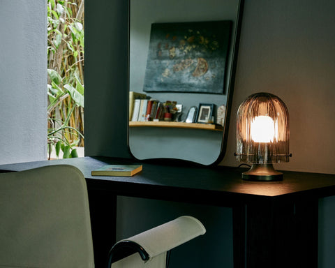 Seine Modern Mushroom Accent Table Lamp Dimmable