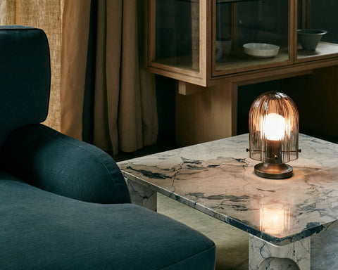 Seine Modern Mushroom Accent Table Lamp Dimmable