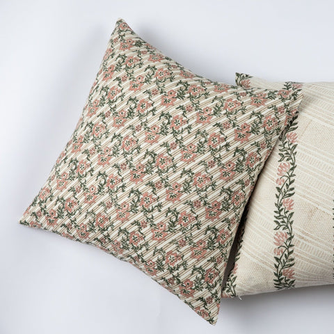 Filling Spaces Artful Traditionalist Handcrafted Accent Pillow - 18 x 18 - 20 x 20 - 22 x 22 - 24 x 24 - 26X 26 - 14 x 20 - 14 x 40 - 18 x 40 - 16 x 50