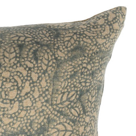 Filling Spaces Artful Traditionalist Bohemian Handcrafted Graphic Accent Pillow - 18 x 18 - 20 x 20 - 22 x 22 - 24 x 24 - 26X 26 - 14 x 20 - 14 x 40 - 18 x 40 - 16 x 50