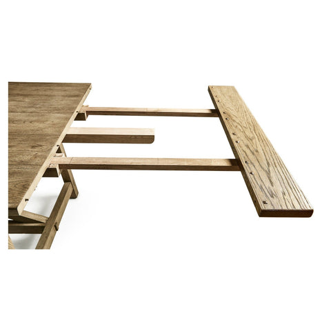 Jonathan Charles Artful Traditionalist Rustic Farm Dining Table