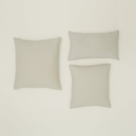 Hawkins New York Mix & Match Minimalist Euro Throw Pillow Set - 18 x 18 - 22 x 12 - 22 x 22