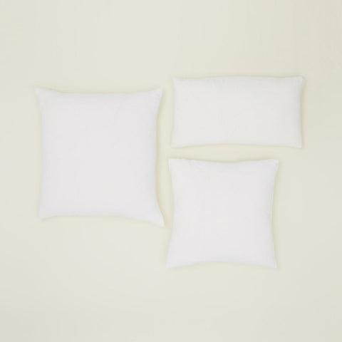 Hawkins New York Mix & Match Minimalist Solid Linen Throw Pillow Set - 18 x 18 - 22 x 12 - 22 x 22