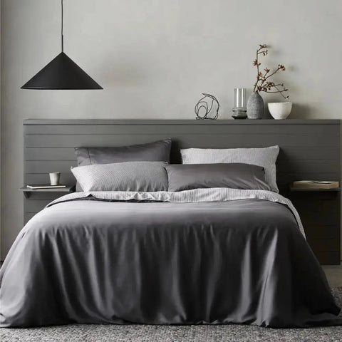 Minimalist Organic Solid Duvet Cover