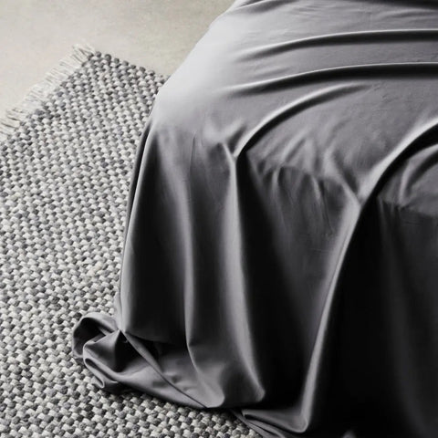 Minimalist Organic Solid Duvet Cover