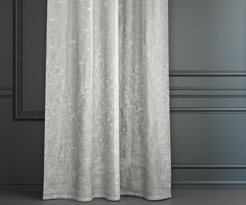 Artisan Floral Embroidery Cotton Fabric - 300cm