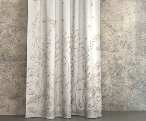 Artisan Floral Embroidery Cotton Fabric - 300cm