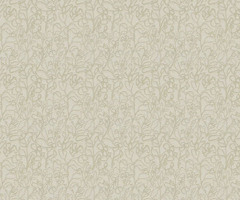 Artisan-Crafted Floral Fabric in Indigo - 136cm