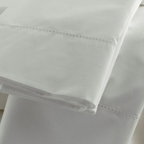 Modern Hemstitching Solid Comfortable Pillowcase
