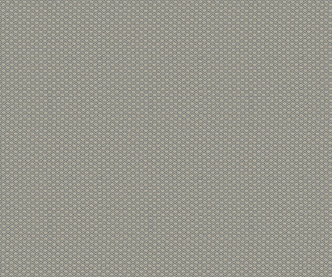 Geometric Fabric in Midnight Blue - 134cm