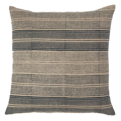 Filling Spaces Monochromatic Hand Block Print Accent Pillow Contemporary Style - 18 x 18 - 20 x 20 - 22 x 22 - 24 x 24 - 26X 26 - 14 x 20 - 14 x 40 - 18 x 40 - 16 x 50