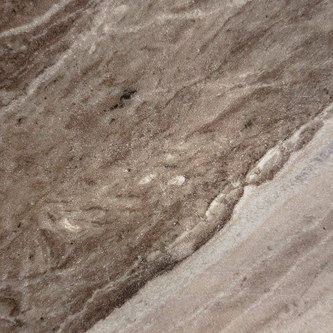 Modern Lipped Polished Marble Brass Serving Tray