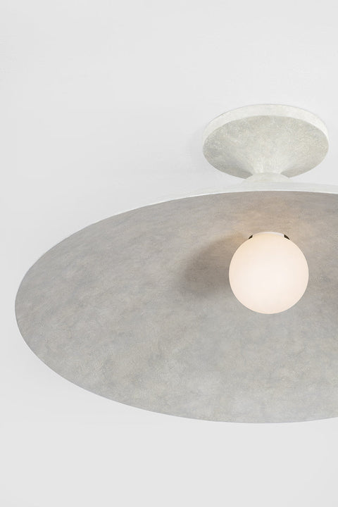 Teelin Ambient Minimalist Bowl Flush Mount Ceiling Light
