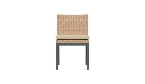 Outdoor Living & Garden Mid Century Woven Dining Side Chair