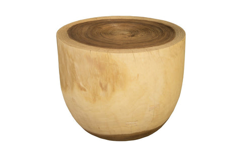 Phillips Collection Organic Space Saving Curved Drum Center Table