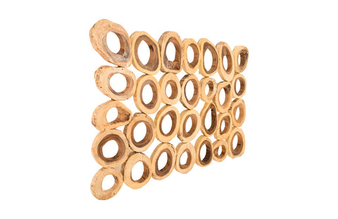 Chuleta Rings Wall Art Handcrafted Organic Wall Sculpture