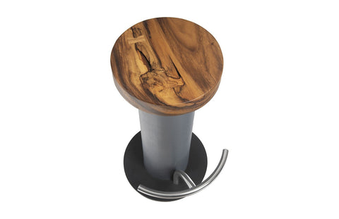 Space Saving Modern Organic Bar Stool