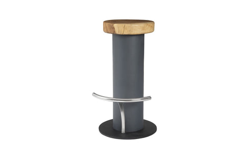 Space Saving Modern Organic Bar Stool